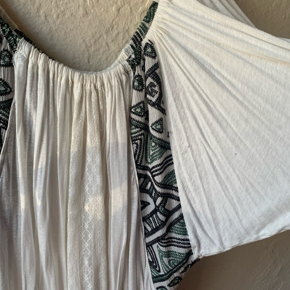 Free People Cotton Embroidered Tunic Top - Picture 9 of 13